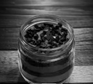 Dark Chocolate Truffle Jar Cake