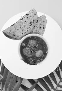Paratha (2 pcs) + egg kasha + misti