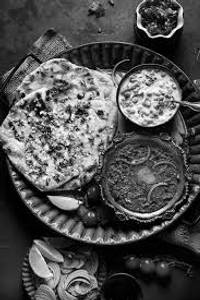 Veg Stuffed Naan With Gravy