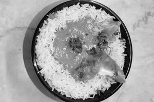 Jain Shahi Paneer Rice Bowl