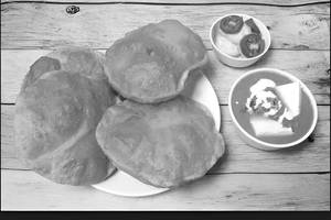 Mathura Poori Chole Combo No Onion Garlic