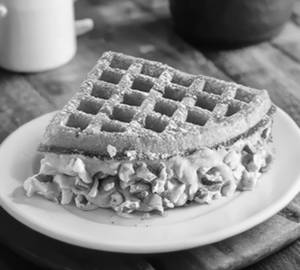 Almond Cocoa butter waffle 