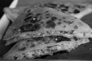 Cheese Corn Spinach Paratha