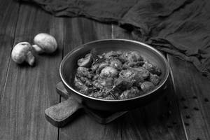 Mushroom Pepper Fry