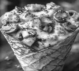 Cone classic pizza