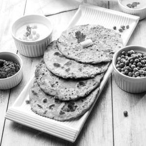 Mattar Paratha