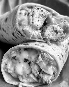 Cheesy Fried Chicken Wrap