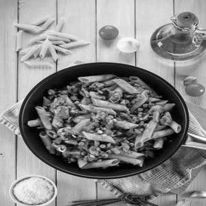Red sauce pasta