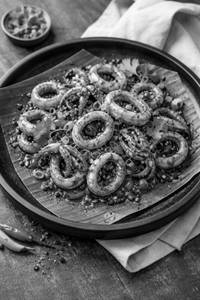 Squid Black Pepper Fry