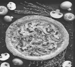 Mushroom pizza