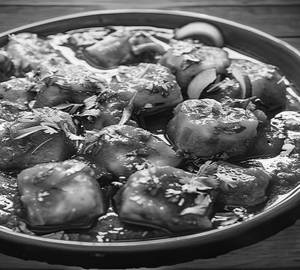 Paneer manchurian gravy