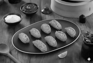 Veg Fried Momos (6 Pcs)