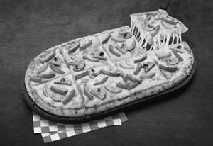 Fiery Schezwan Veggie Flatzz Pizza