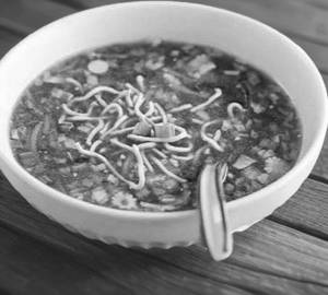 Veg ginger garlic soup