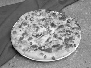 Tomato Single Topping Pizza
