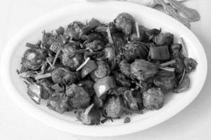 Chilli Mushroom Dry