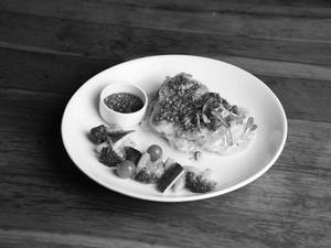 South American Style Grilled Fish Chimichurri