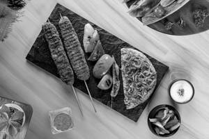 Chicken Adana Kebab.