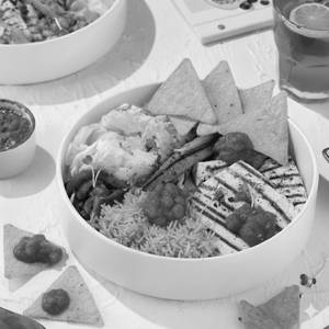 Tex Mex Bowl GRILLED COTTAGE CHEESE