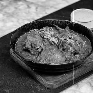 Chicken ghee roast