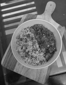 Fried Rice Or Noodles + Chicken Hot Garlic