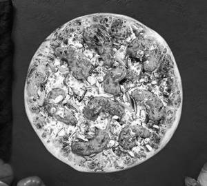 Chicken Manchurian Pizza
