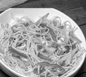Egg chowmin [Hakka]