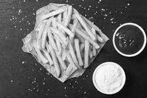 Salted french fries