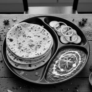 Dal Makhani Plus Roti