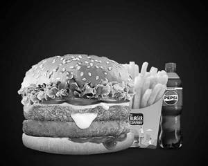 Veg Mighty Cheese Burger Combo
