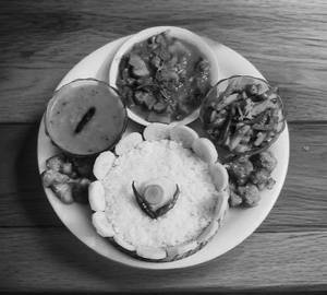 Mushroom Thali
