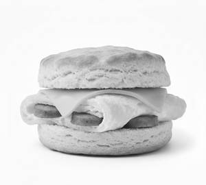 Butter Milk Biscuits - Lamb Sausage, Egg & Cheese