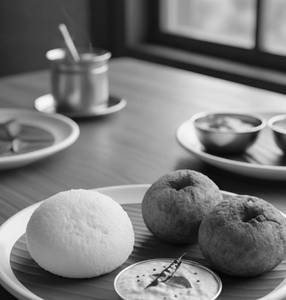 I Idli With 2 Bajji