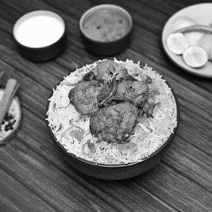 Chicken Fry Piece Biryani Full