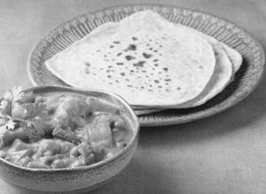 2 Chappati + Veg Curry Combo