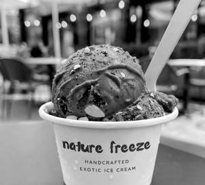 2 Pieces Of Coffee Almond Ice Cream [100 Ml]
