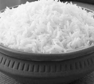 Plain rice