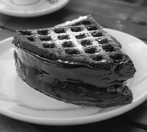 Dark Chocolate Waffle