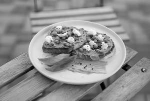 Turkish Hummus Toast [2 Slice]