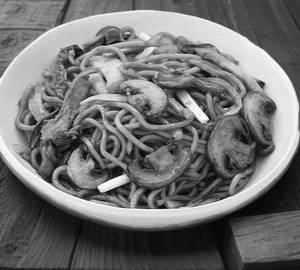 Mushroom Noodles