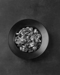 Diced Vegetables In Konji Sauce