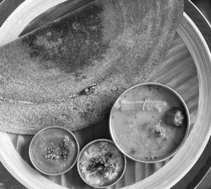 Ragi Onion Dosa
