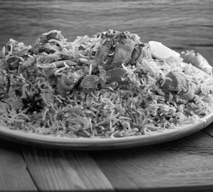Hyderabadi chicken dum biryani