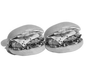 Grilled Chicken Shawarma Burger (2 Pcs)