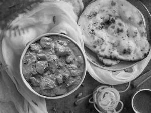 1 Butter Nun, Kadai Chicken Half