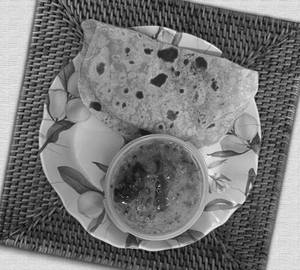 2 Pc Chapati With Pappu(100ml)