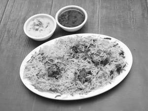 Mutton Dum Biryani (serves-2)
