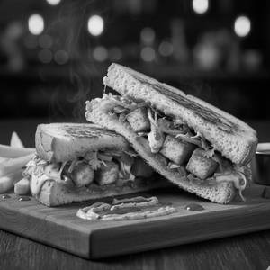 Tandoori Pizza Sandwich
