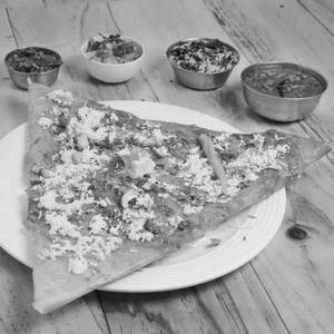Paneer And Cheese Dosa