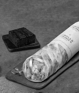 Double Seekh Chicken Roll + Cold Coffee